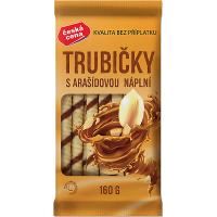 Česká cena Trubičky arašídové 160g
