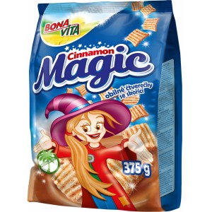 Bona Vita Cinnamon Magic obilné čtverečky se skořicí 375g