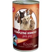 Česká cena Konzerva pro psy hovězí 1.24kg