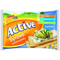 Bona Vita Active Křehké plátky sýrové 70g