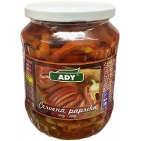Ady červená paprika řezy 630g