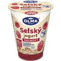 Olma Selský jogurt malinovy 180g