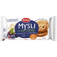 Emco Mysli ovesné sušenky borůvkové 60g
