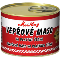Vepřové maso ve vlastní šťávě 180g