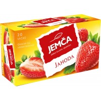 Jemča čaj jahoda (20 sáčků) 40g