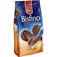 Bisfino sušenky s kakaovou polevou 150g