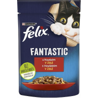 Felix Fantastic kapsička +hovězí v želé 85g