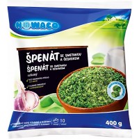 Nowaco Špenát se smetanou a česnekem 400g