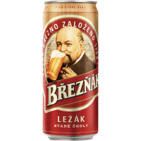 Březňák ležák staré školy, plech 0,5l