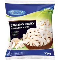 Žampiony krájené plátky Nowaco  350g