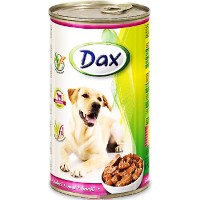 Dax konzerva pro psy telecí 1,24kg