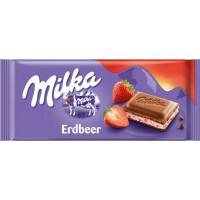 Milka Čokoláda jahodová 100g