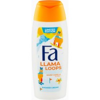 Fa sprchový krém Llama Loops Vanilla, 250 ml