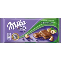 Milka mléčná čokoláda Hazelnut 100g