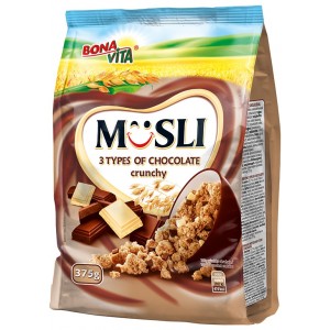 Bona Vita Zapékané & křupavé müsli s čokoládou 375g