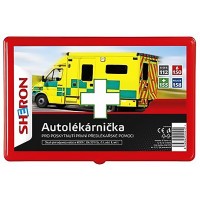 Sheron autolékárnička červená plast cz 2100kg