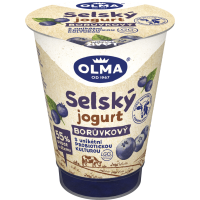 Olma Selský jogurt borůvka 180g
