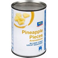 ARO kompot Ananas kousky v mírně sladkém nálev...