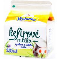 Krajanka Mléko kefírové natur 250ml