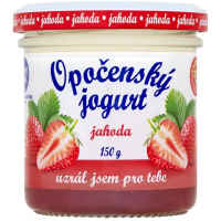 Bohemilk Opočenský jogurt 2,8% tuku jahoda 150g