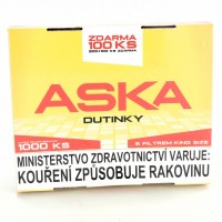 Aska Dutinky s filtrem 1000ks