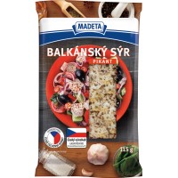 Madeta Balkánský sýr pikant 115g