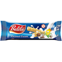 Trubičky kukuřičné kokos 18g