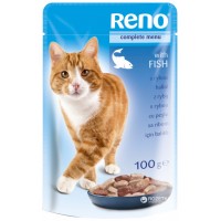 Reno konzerva kapsička rybí pro kočky 100g
