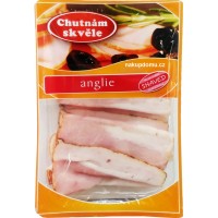 Chutnám skvěle Anglická slanina plátky chlaz. ...