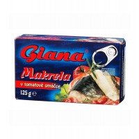 Giana Makrela v tomatové omáčce 125g
