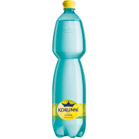 Korunní Citron jemně perlivá voda 1,5L