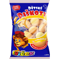 Česká cena Piškoty dětské Lvíček 120g