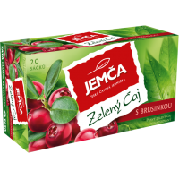 Jemča Zelený čaj s brusinkou 20 x 1,5g