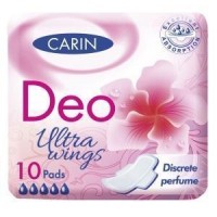 Carin vložky ultra wings deo 10ks