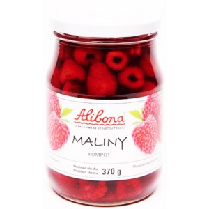 Alibona maliny kompót 370g