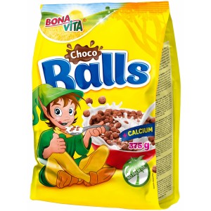 Bona Vita Choco Balls cereální kuličky s kakaem 375g
