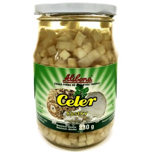 Alibona Celer sterilovaný kostky 330g