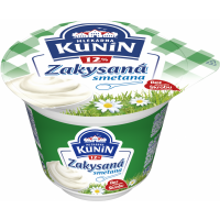 Mlékárna Kunín Zakysaná smetana 12% 190g