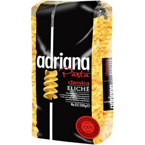 Adriana těstoviny semolinové vřetená eliché 500g