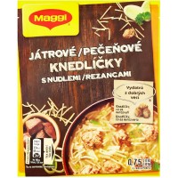 Maggi knedlíčky játrové a nudle 55g