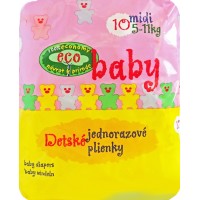 Eco Baby Midi plenky 5-11 kg 10 ks