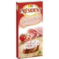 Président sýr tavený šunkový chlaz. 150g