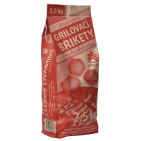 Grilovaci brikety z Dřevěného uhlí 2,5kg