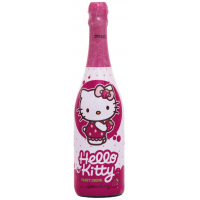 Hello kity dětské šampaňské jáhoda 750ml