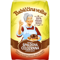 Babiččina volba Mouka špaldová celozrnná 1kg