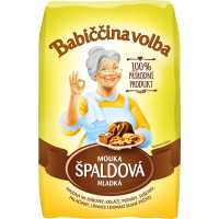 Babiččina volba Mouka špaldová hladká 1kg
