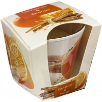 Bartek Svíčka vonná 115g, skořice a pomeranč