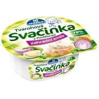 Milko Tvarohová svačinka zahradní směs 130 g