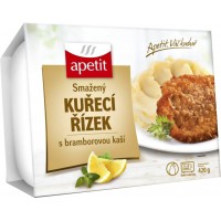 Apetit Smažený kuřecí řízek s bramborovou ka...