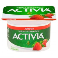 Danone Activia Jogurt jahodový 120g